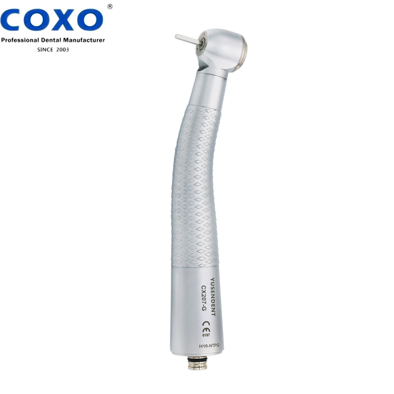 US COXO Dental Fiber Optic Handpiece High Speed LED Coupling 6Hole fit NSK