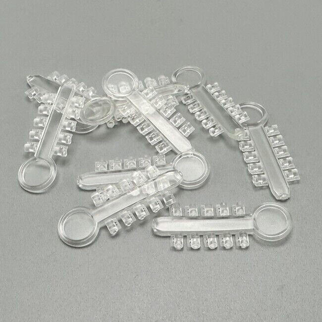 10 Sticks/Pack Dental Orthodontic Elastics Rubber Rotation Wedge Rotary Pads
