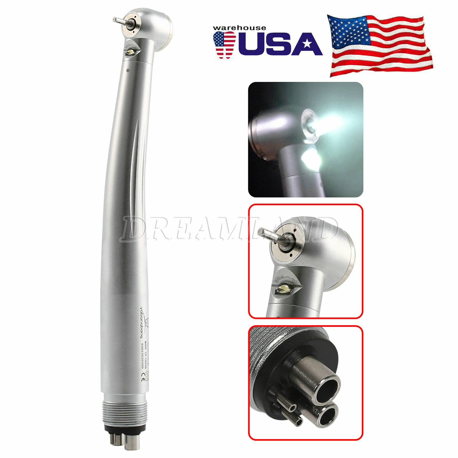 Estilo NSK Dental Pieza mano LED de alta velocidad Pana MAX EK LED 2&4Hole NEW