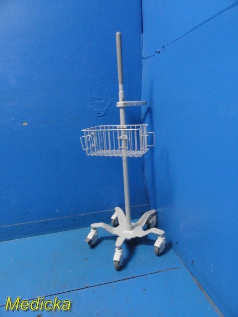 GCX PolyMount Mobile Rolling Equipment Stand Cart w/ Utility Basket ~ 40001