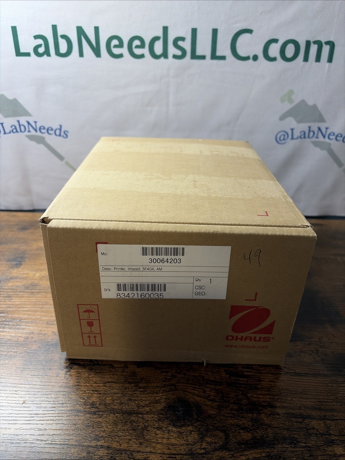 Ohaus SF40A Impact Dot-Matrix Printer BRAND NEW Tested