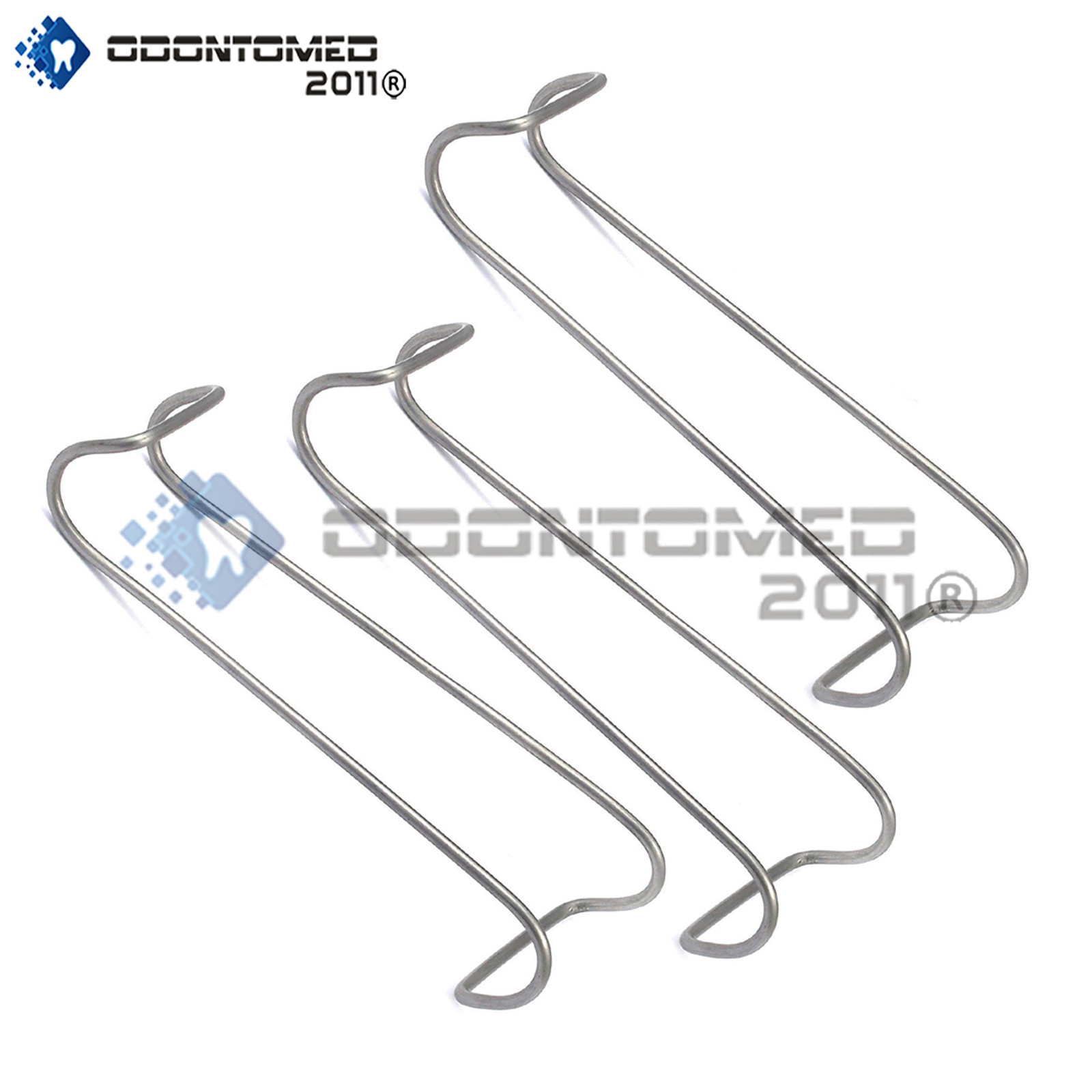 3 Columbia Lip Retractor 5.50″ Double Ended 37mm & 50mm