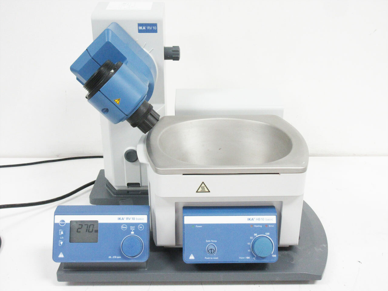 IKA RV10 BASIC ROTAVAP & HB 10 BASIC HOT WATER OIL BATH RV 10 B S1 HB10 S98