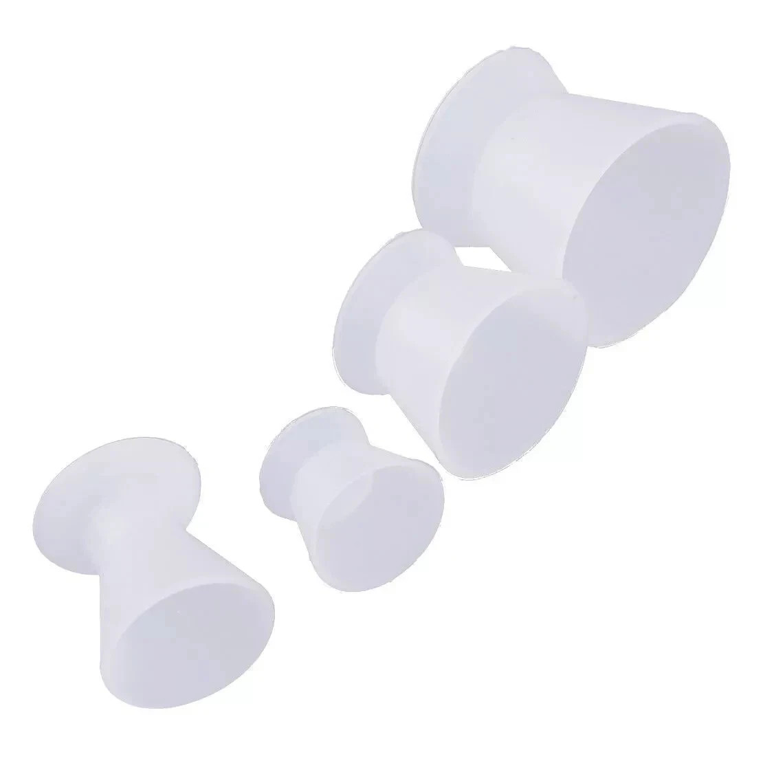 4 Size Dental Lab Silicone Rubber Mixing Bowls Cup No-Stick Flexible Dappen Dish
