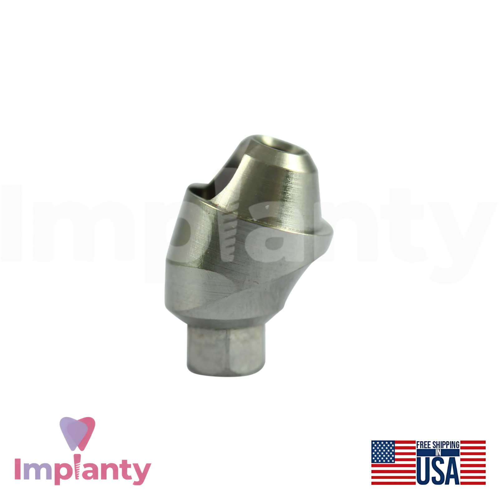 5x MIS Compatible Ø4.8mm Angulated Multi Unit Prosthetic SP 17° Int Hex 2.45mm