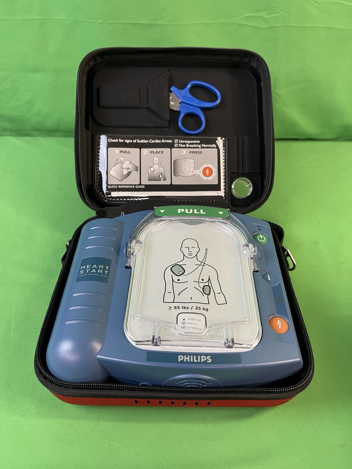 Philips HeartStart HS1 M5066A Onsite AED Defibrillator | Passed Self-Test