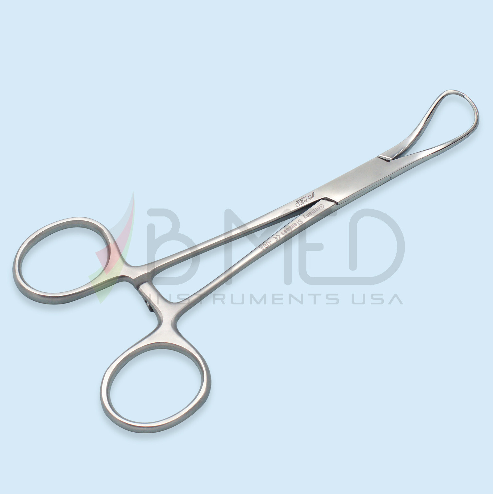 Backhaus Towel Clamp Forceps 5″ Curved Dental Surgical Ent