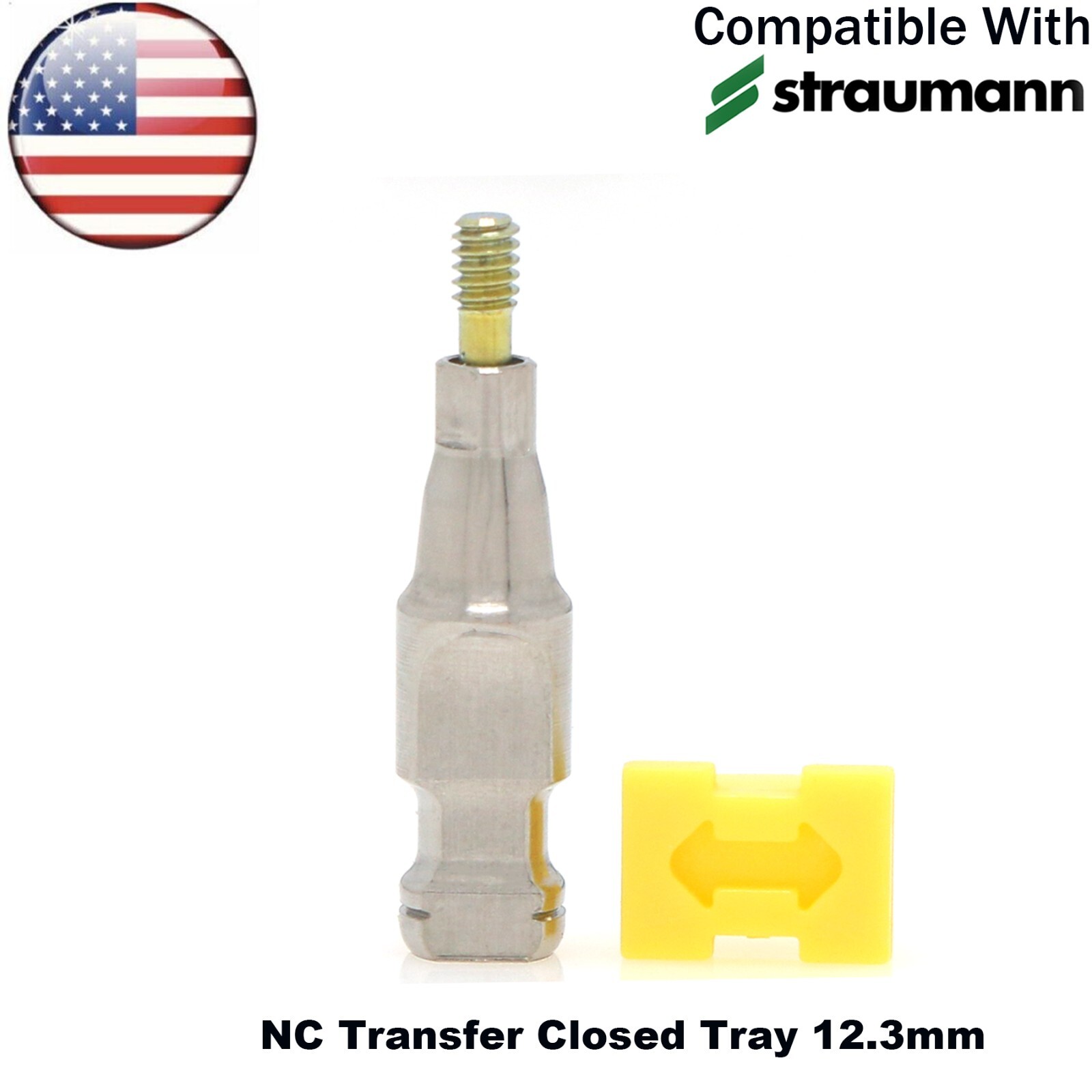 US Fit Straumann ITI Dental NC Impression Coping Open Closed Tray Implant Analog