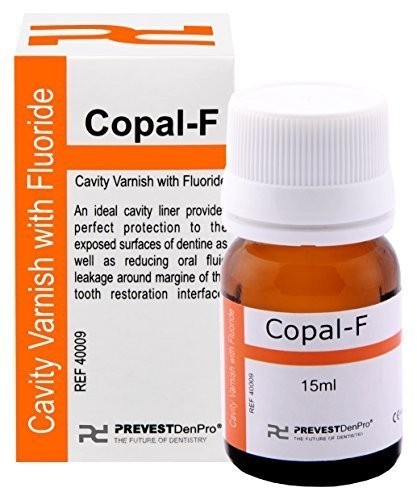 Co pal F Dental Ca vity Varnish with Flou ride Pack Of 2