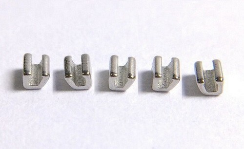 Dental Orthodontic Crimpable Hooks Stopper Metal Mini Short Long Stop Type