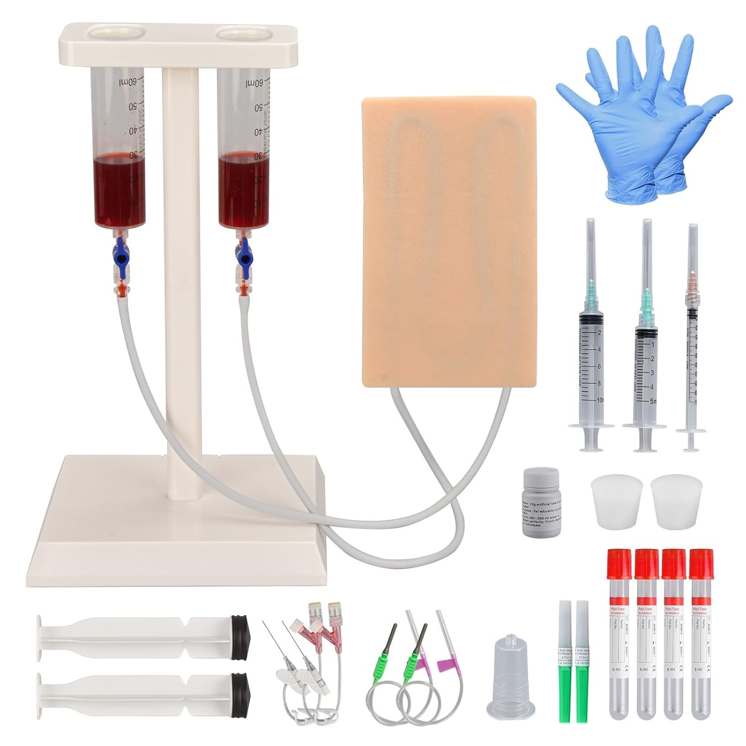 Comprehensive Blood Infusion and Venipuncture Practice Kit for Medical Experts