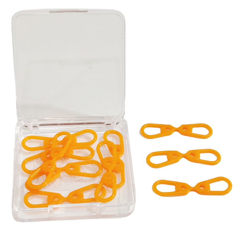 10 Pcs/Box Dental Douban Elastic Wedges Adaptive Interdental Matrix Rubber Dam