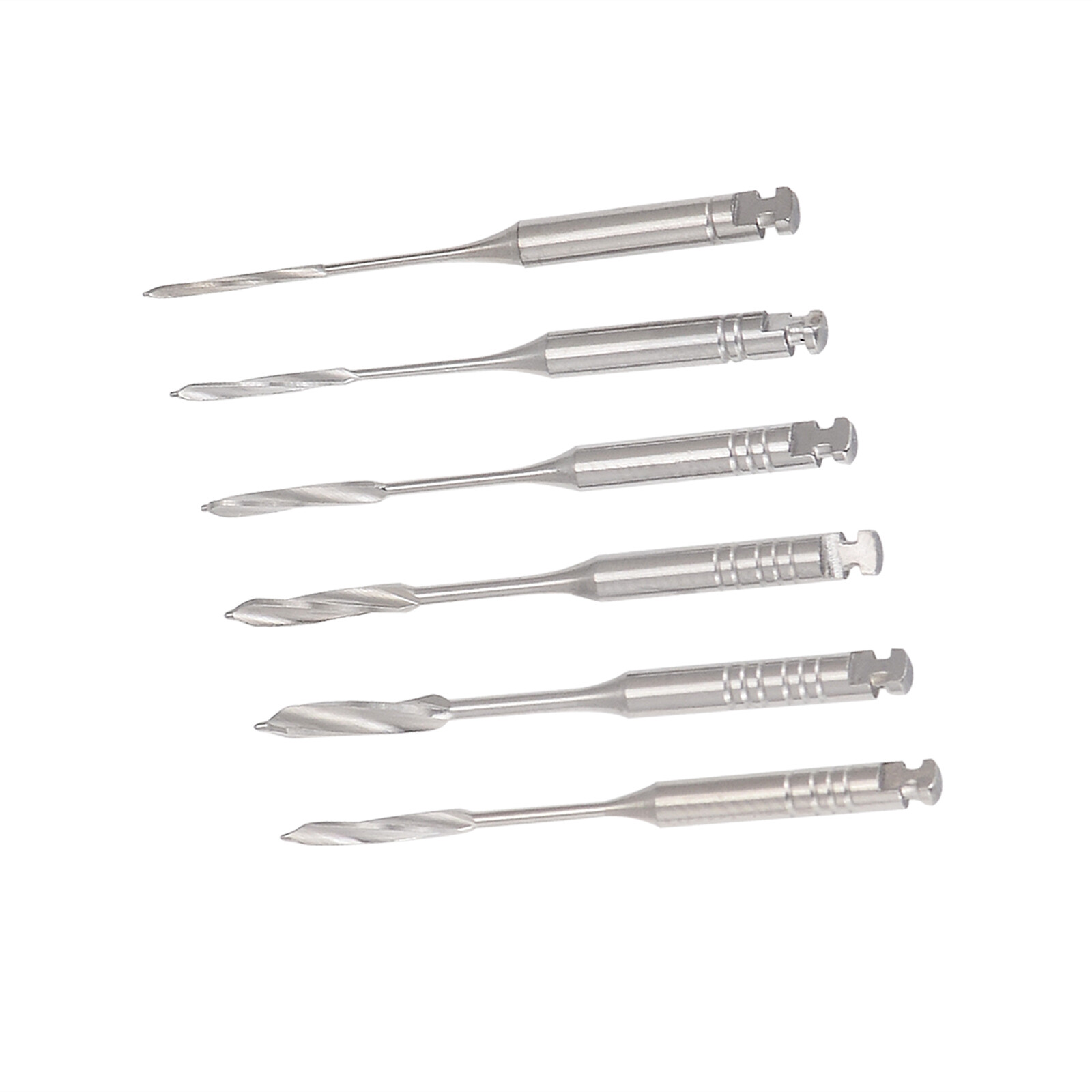 6Pcs Dental Endodontic Engine Use Peeso Reamers Gates Drill Stainless Steel 28mm