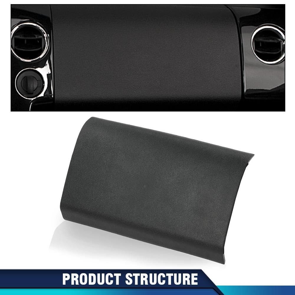 Dash Bezel Panel Cover Passenger Side Upper Glove Box F150 2004-2008 Black