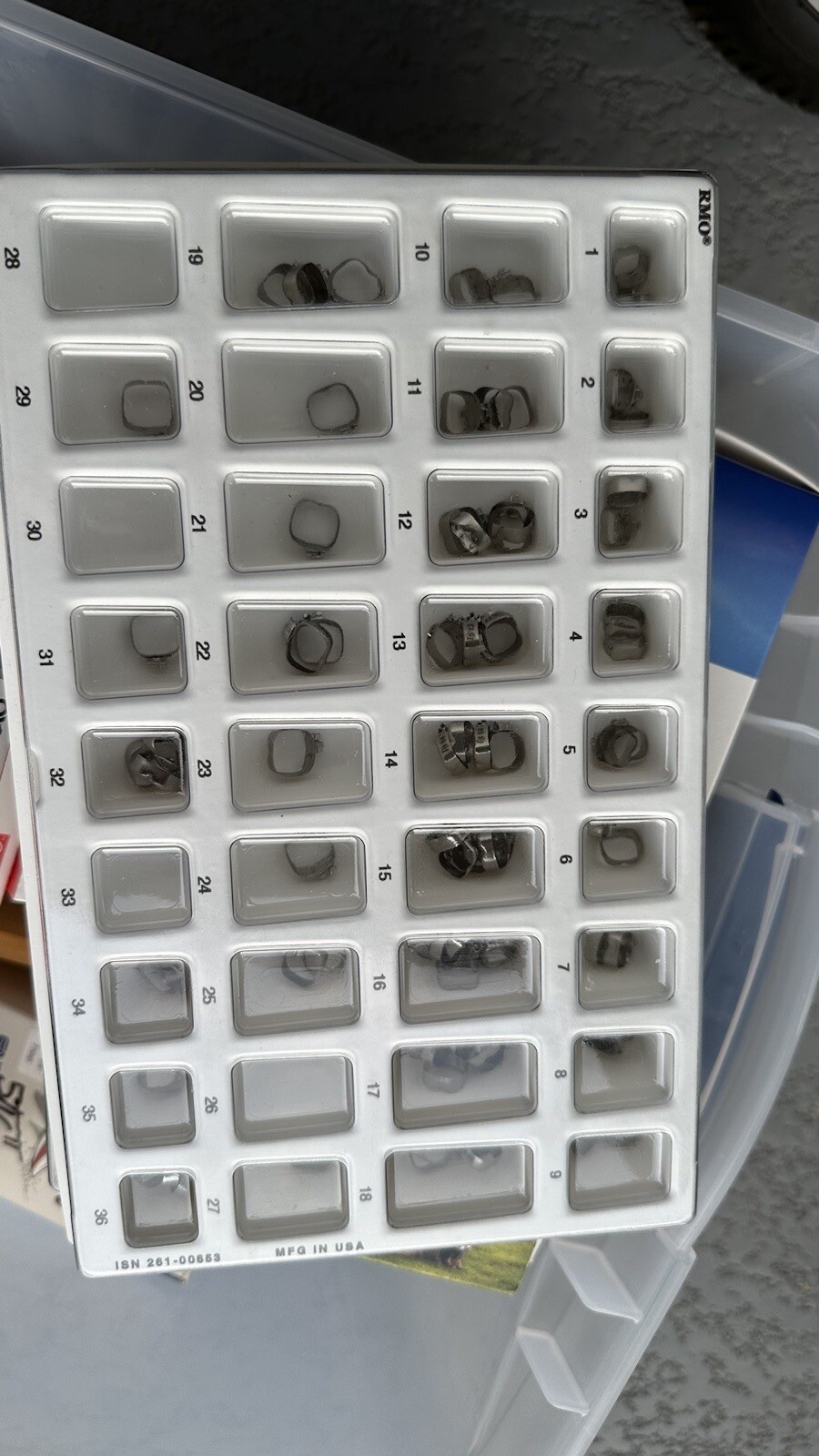 dental orthodontic instruments and supplies.