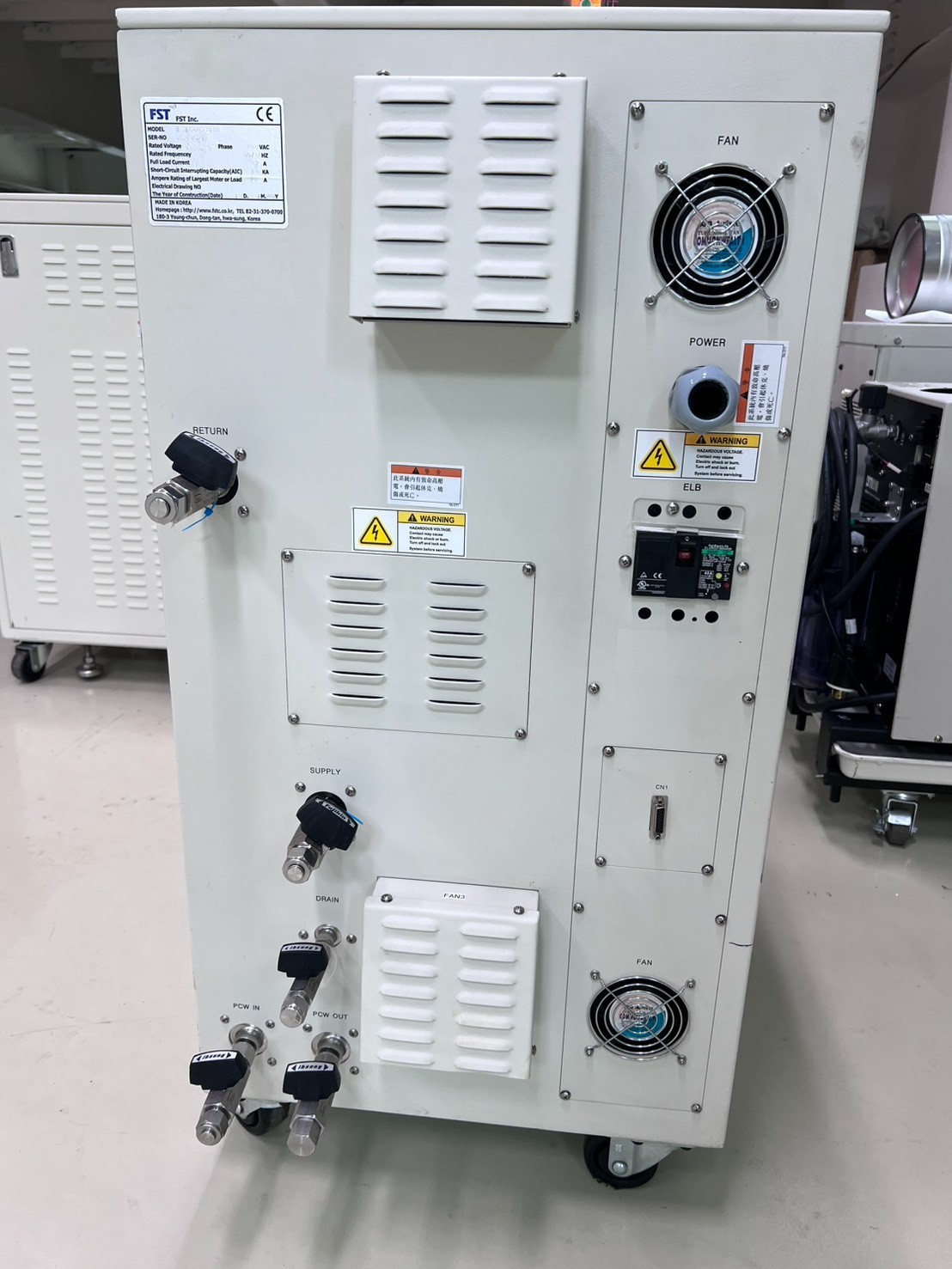FST FSTC-HS308H Semiconductor Process Recirculating Chiller