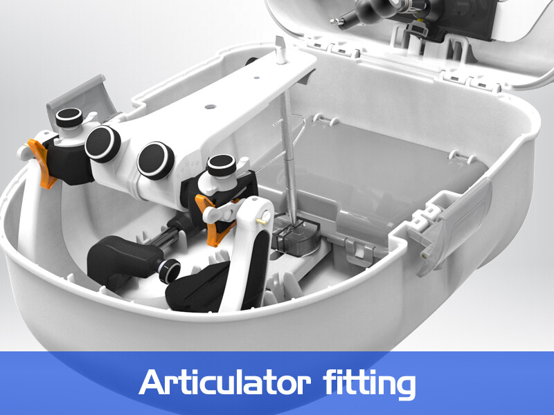 BIOART Dental Semi-Adjustable Articulator A7 Plus w/Elite Facebow Made in Brazil