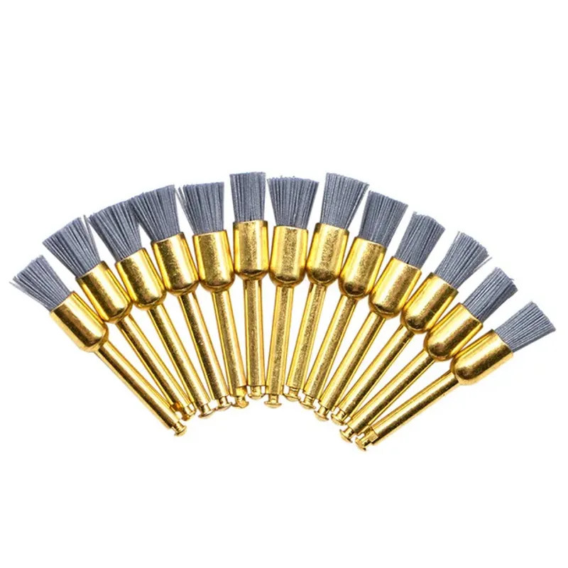 20pcs/bag Silicon Carbide Polishing Brush for Dental or Alumina Latch Bowl Flat