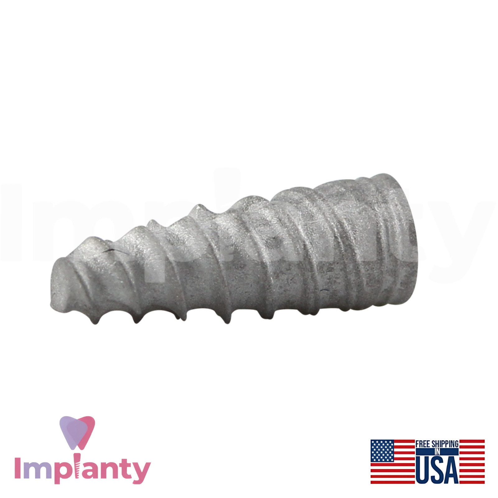 GDT CNP Spiral Conical Connection Hex 2.25mm Dental Fixture Narrow Platform NP