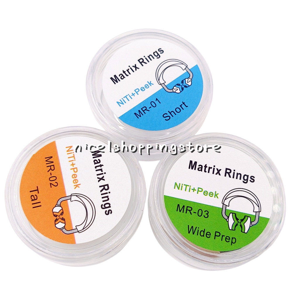 Dental Sectional Matrix System Clamp Matrix Bands Separator Ring Fit Garrison