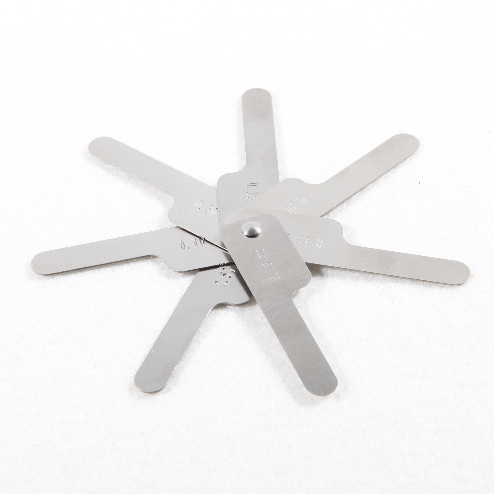 Dental Orthodontic Interproximal Reduction IPR Measure Caliper Gauge Ruler 0.6