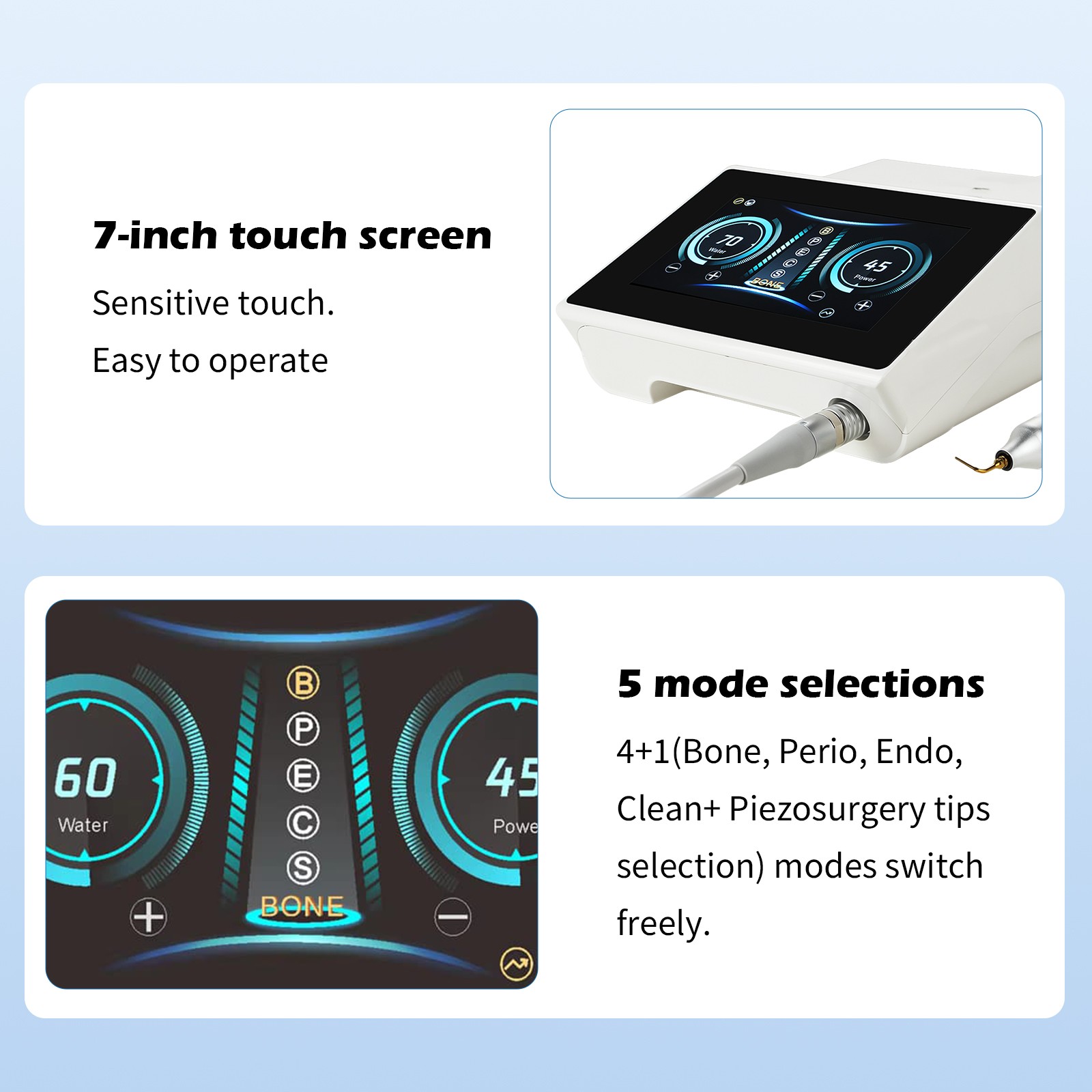 Dental AI Surgery Smart Piezo Ultrasonic Bone Surgery Cutter
