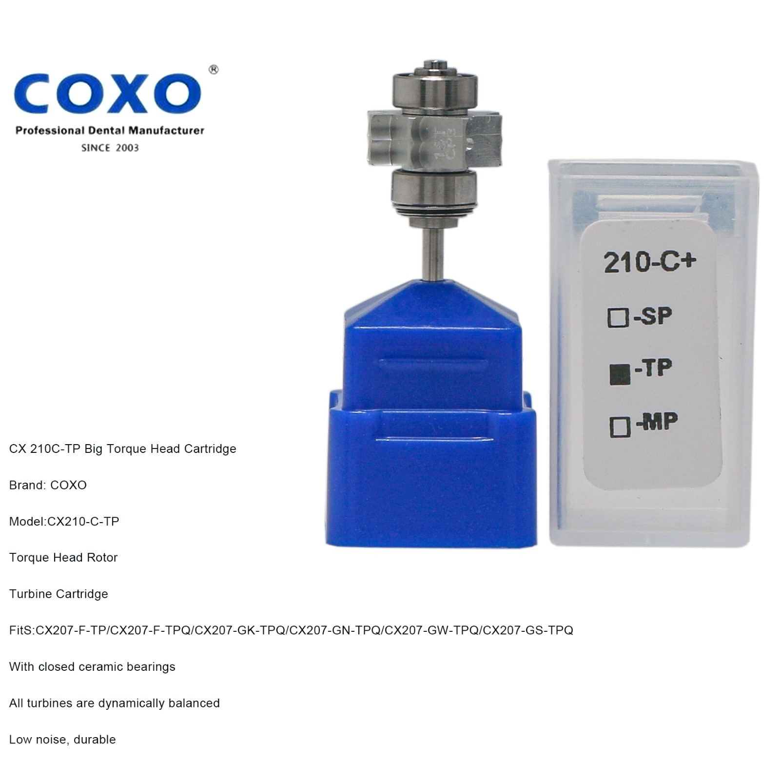 USDental Kavo Replacement Turbine Cartridge ceramic bearings for COXO CX207 All