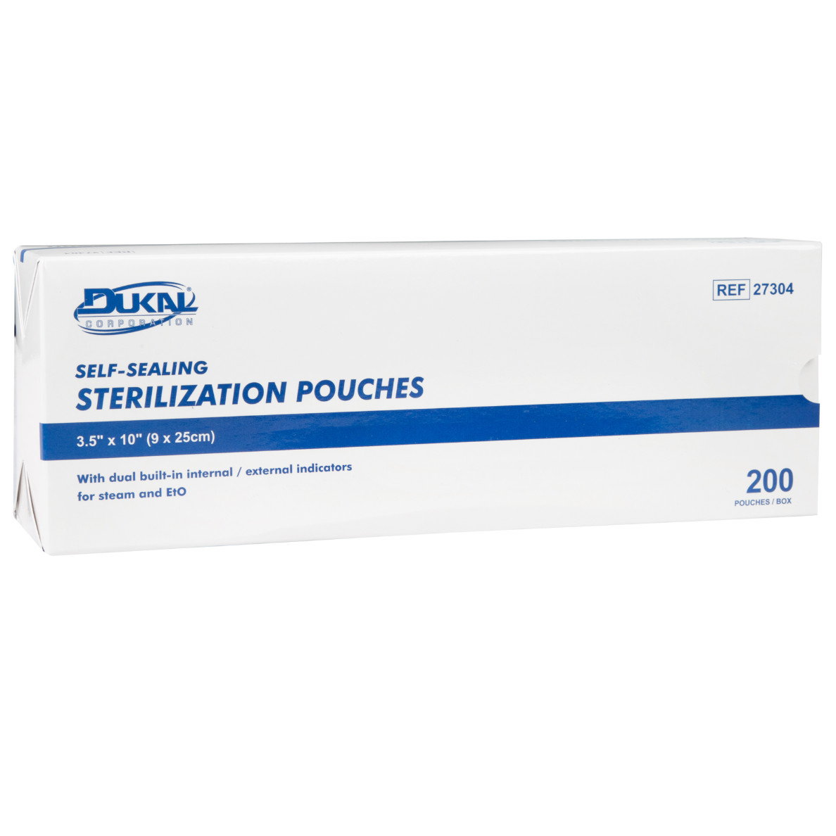 Dukal Self-Sealing Autoclave Sterilization Pouches, 3.5″ x 10″ – Box of 200