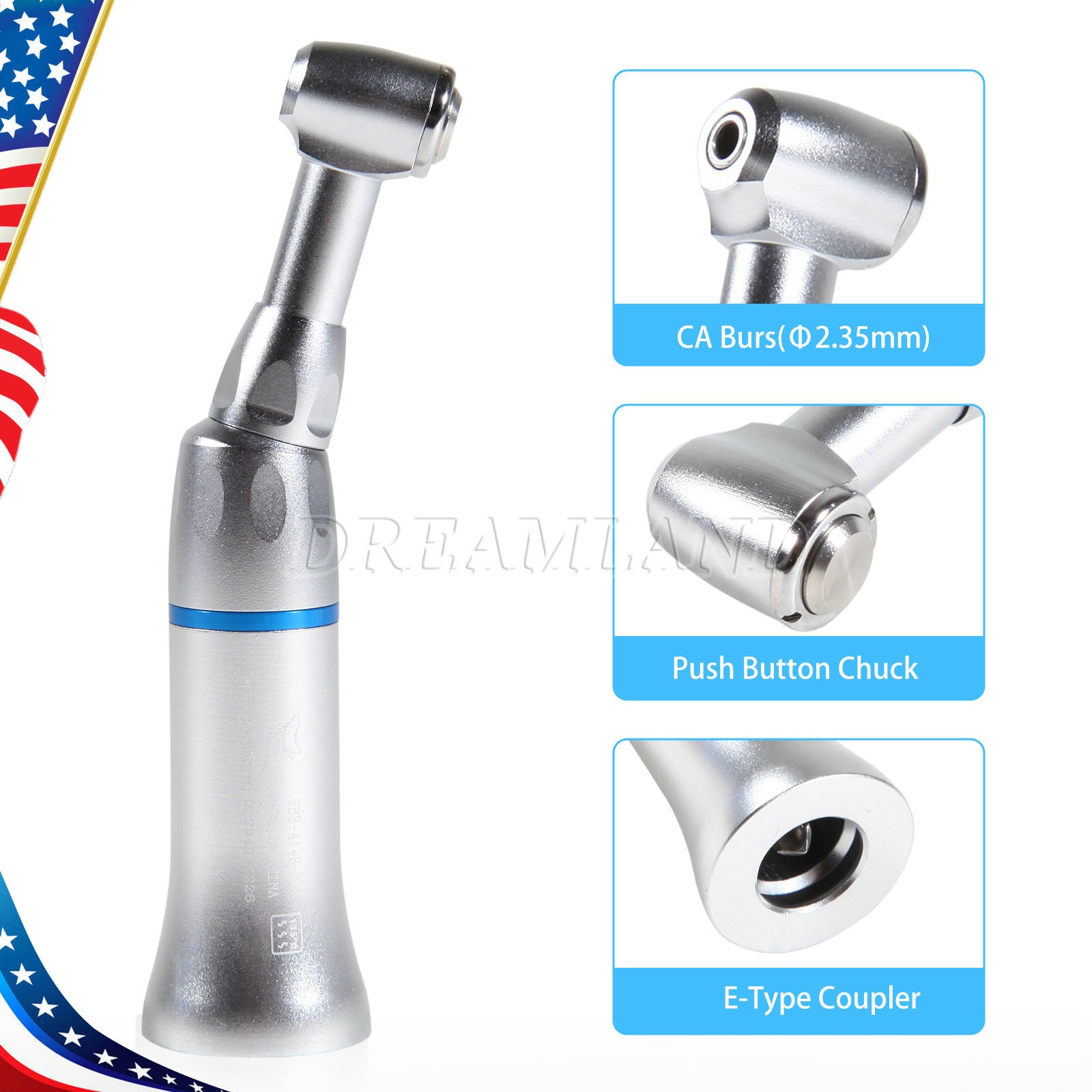 Dental Polisher/Electric Micromotor Polisher/Contra Angle/Straight Handpiece