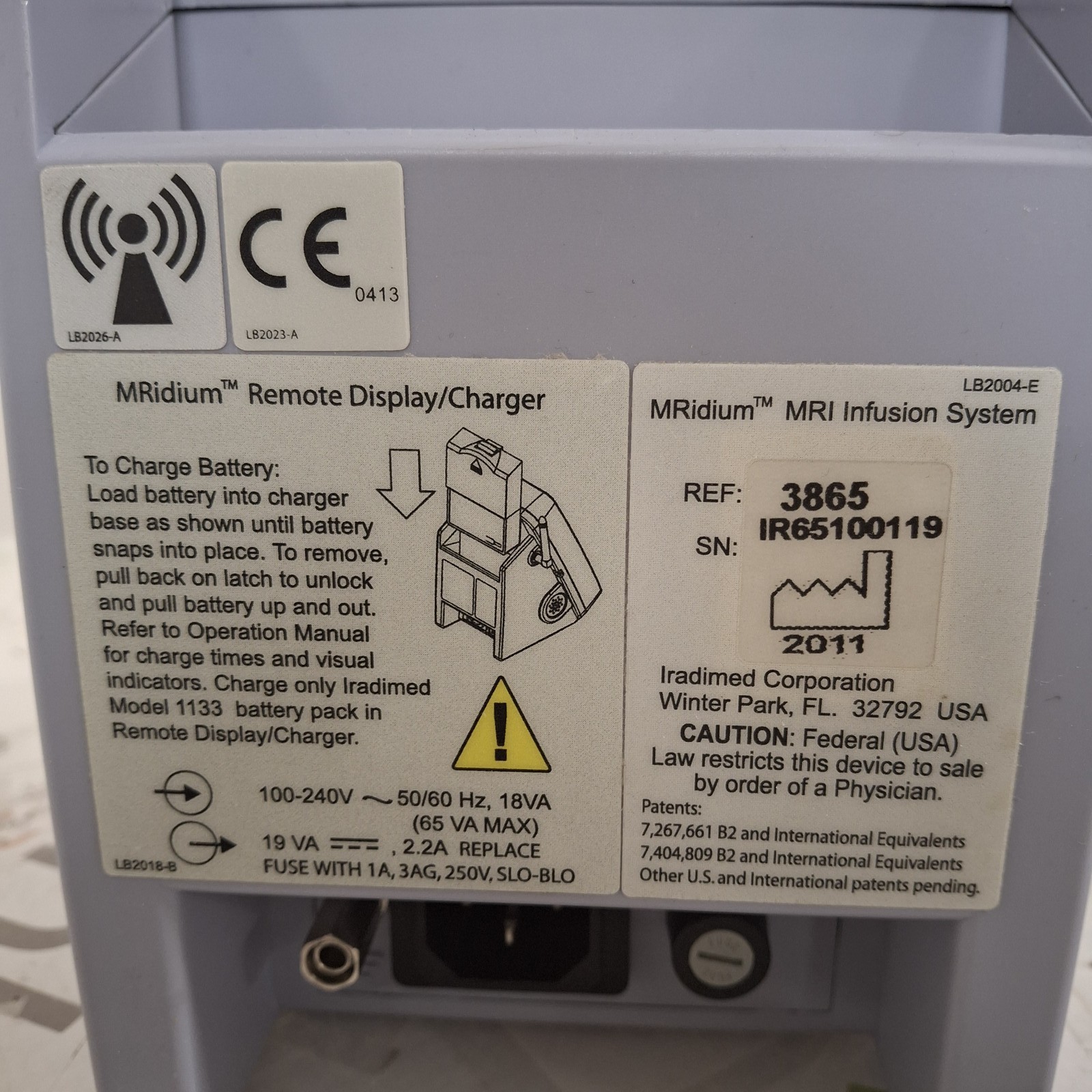 Iradimed 3865 MRI Infusion Pump