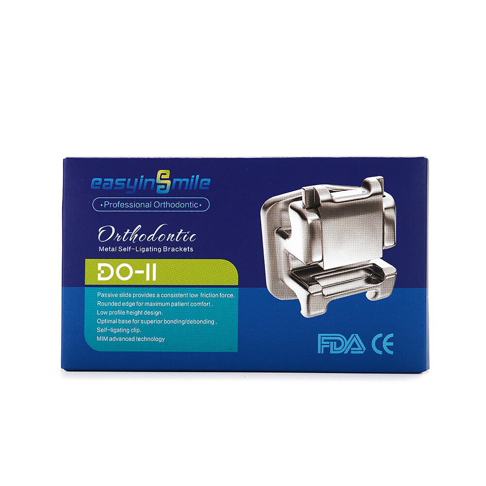 20pcs Dental Metal Self-Ligating Bracket ROTH/MBT 022 Orthodontic Brace 3/345