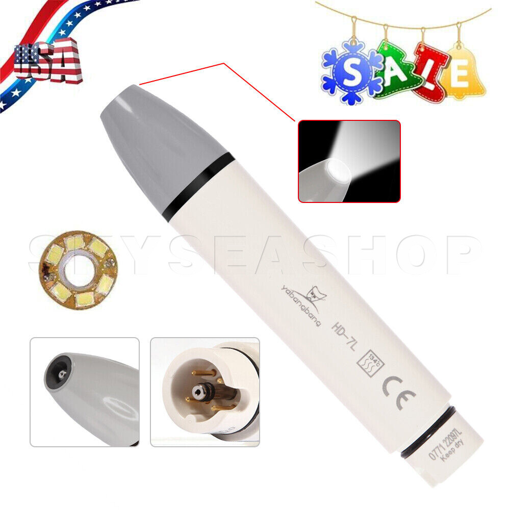 HD-7L Dental Ultrasonic Piezo Scaler Handpiece LED Light For DTE SATELEC USA