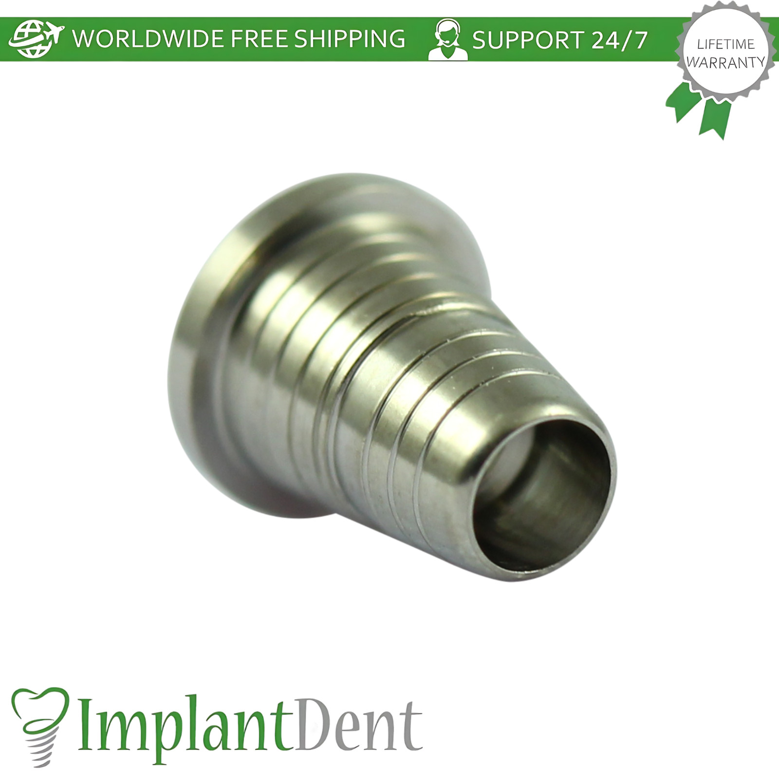 X10 Titanium Conical Sleeve Ø4.9mm For Multi Unit P64 AB Dental Compatible