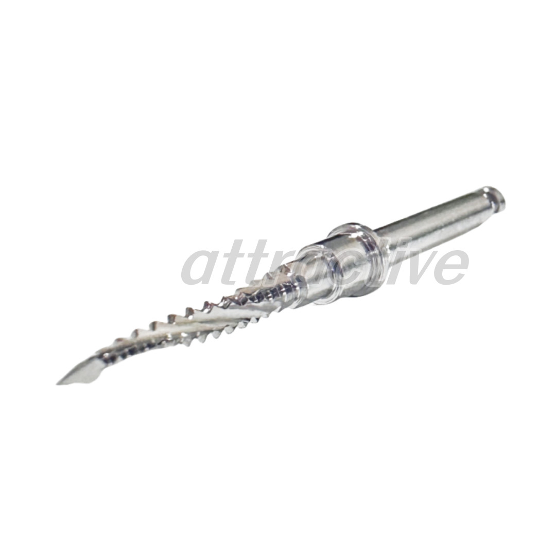 Dental Cross Cutter Drill Implant Bone Cut Debris Blade Fit Lindemann Point Head