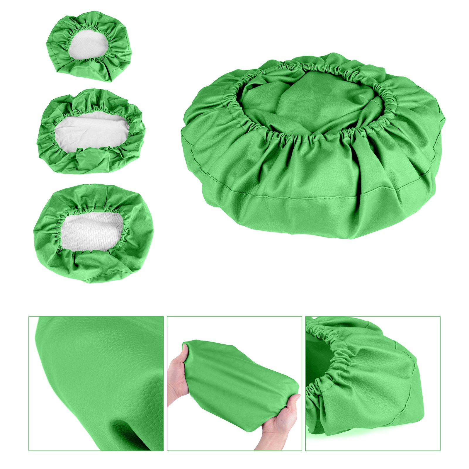 4Pcs/Set PU Leather Waterproof Dental Chair Seat Covers Protective Sleeves
