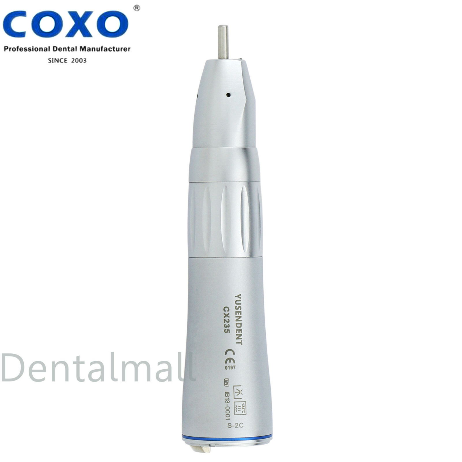 COXO Dental Ti-Max Inner Water Fiber Optic Straight Nose Cone Handpiece CX235-2C