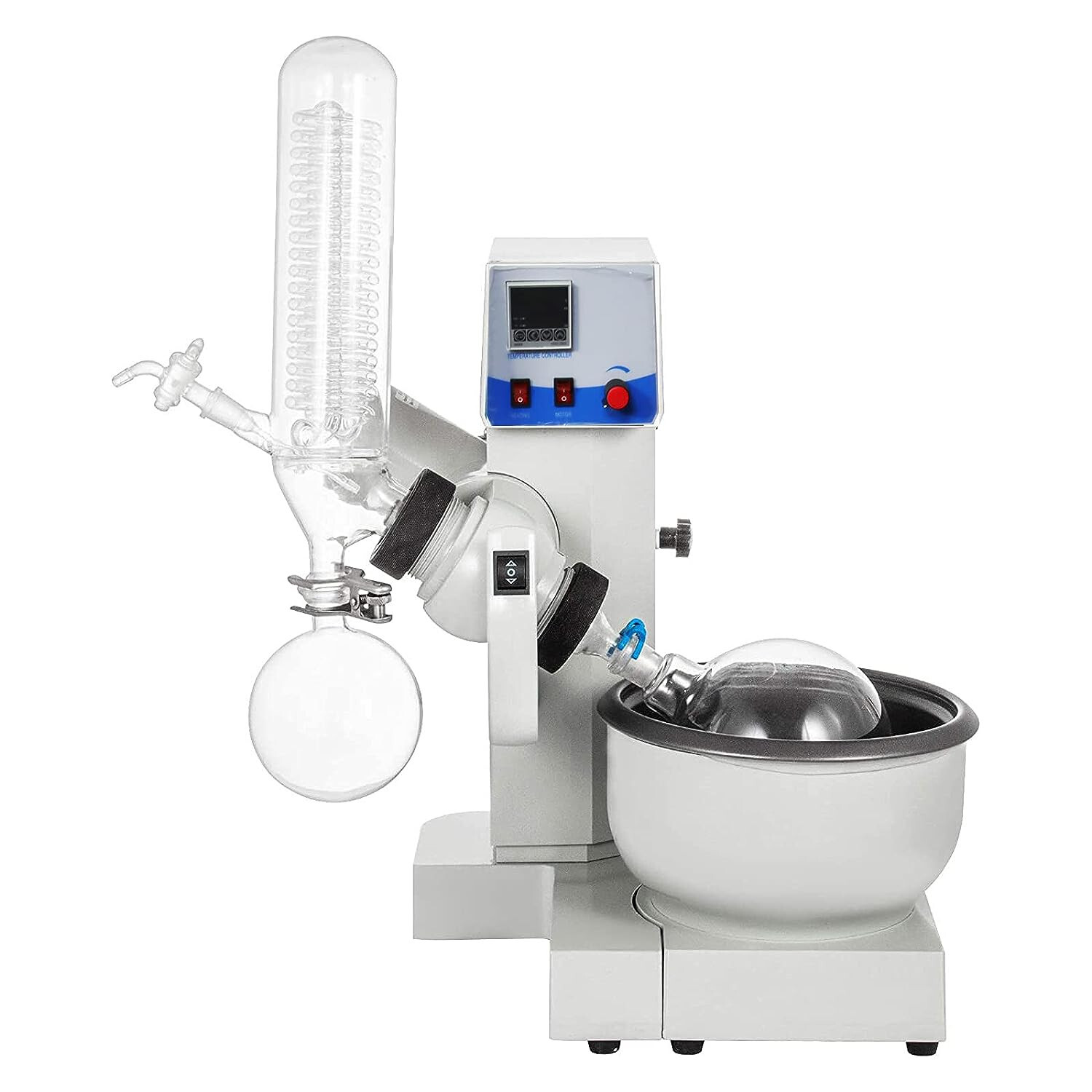 2L 110V Rotary Evaporator Lab Evaporator Automatic Lifting Rotavapor Lab Machine