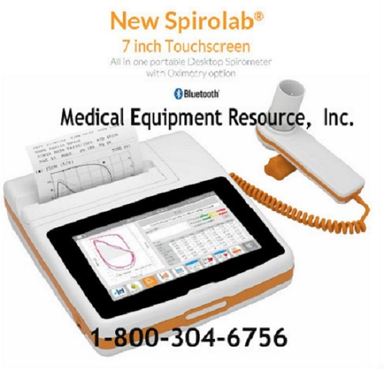 NEW MIR SpiroLab Spirometer, Full Features, FVC & Pre/Post Testing!