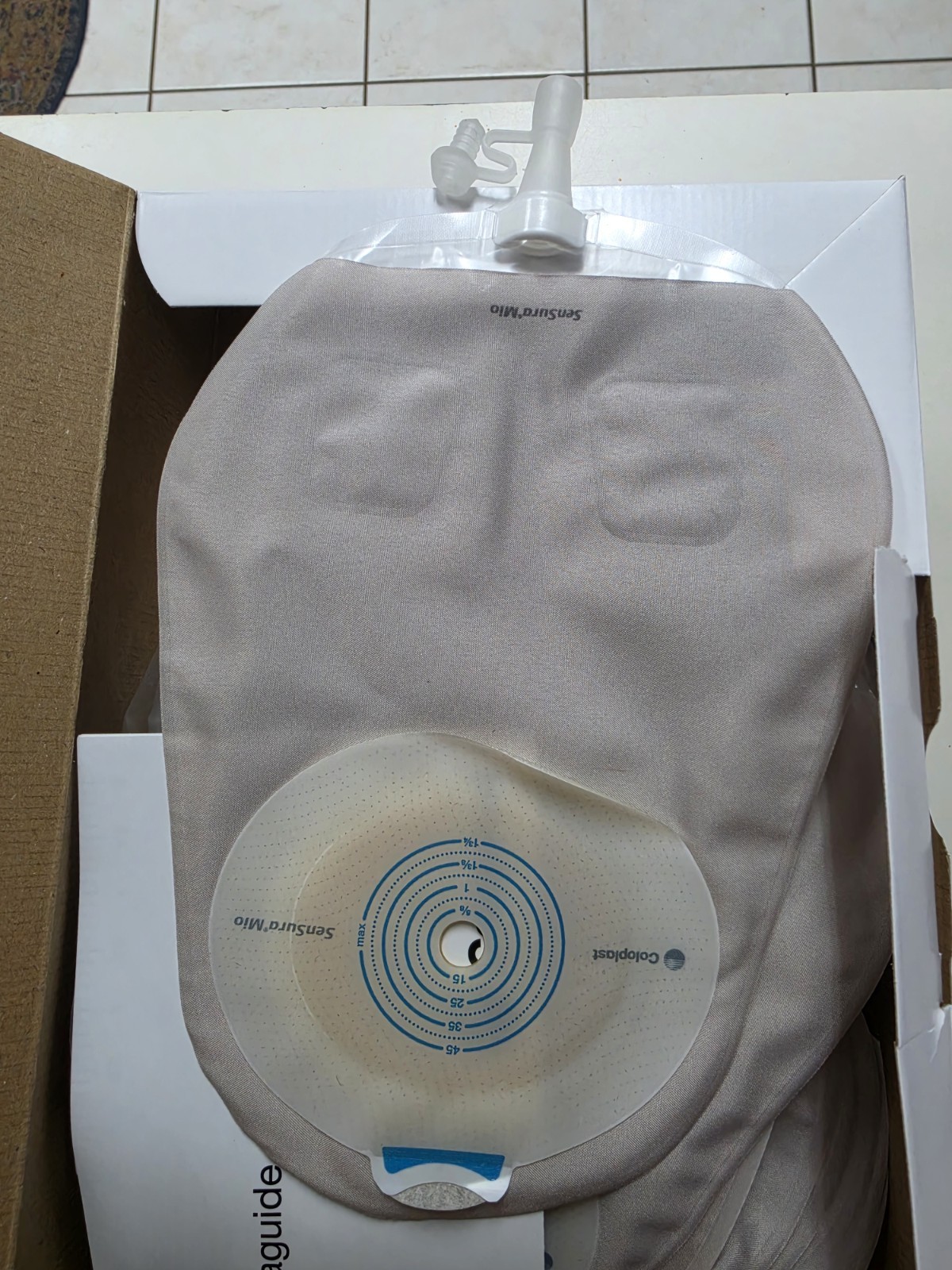 Coloplast SenSura Mio 10586 1-Piece Urostomy Pouch Cut-To-Fit Flat Wafer 2 Box
