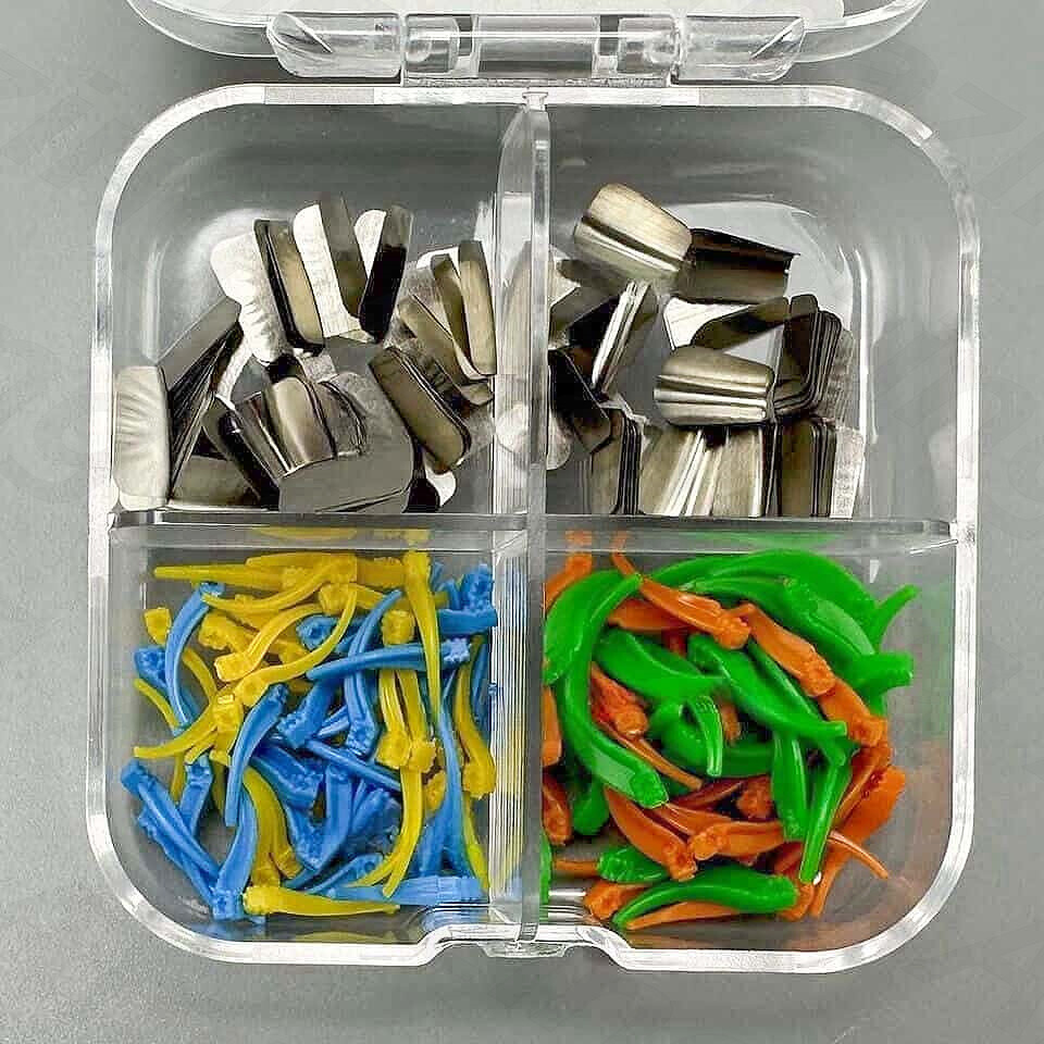 Dental Anterior Matrix System Wedge Sectional Cervical Teeth Gap Restoration Kit