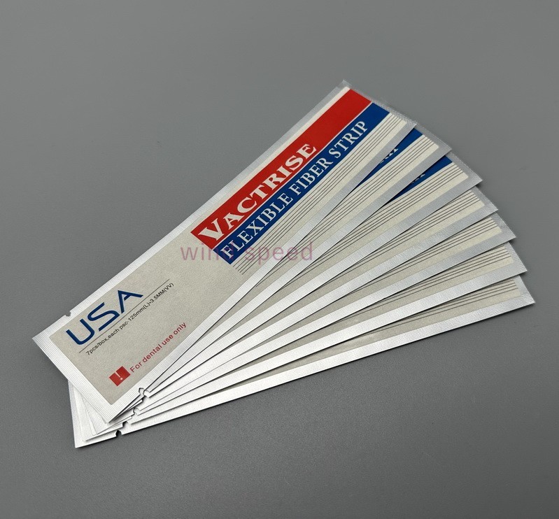 7pcs Dental Flexible Glass Fiber Strip Splint Composite Resin Bonding Ribbon USA