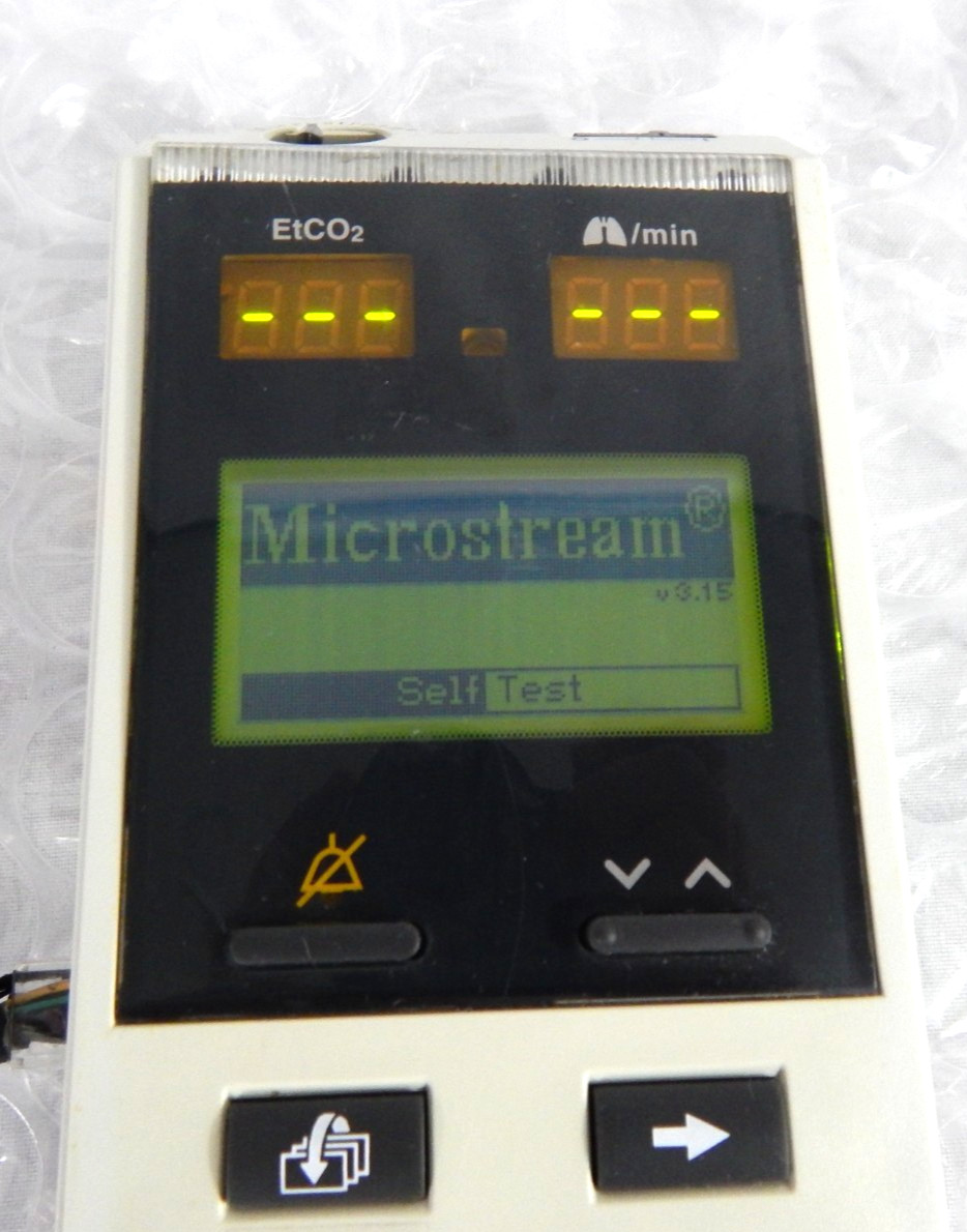 ORIDION MICROCAP HANDHELD CAPNOGRAPH S/N 483