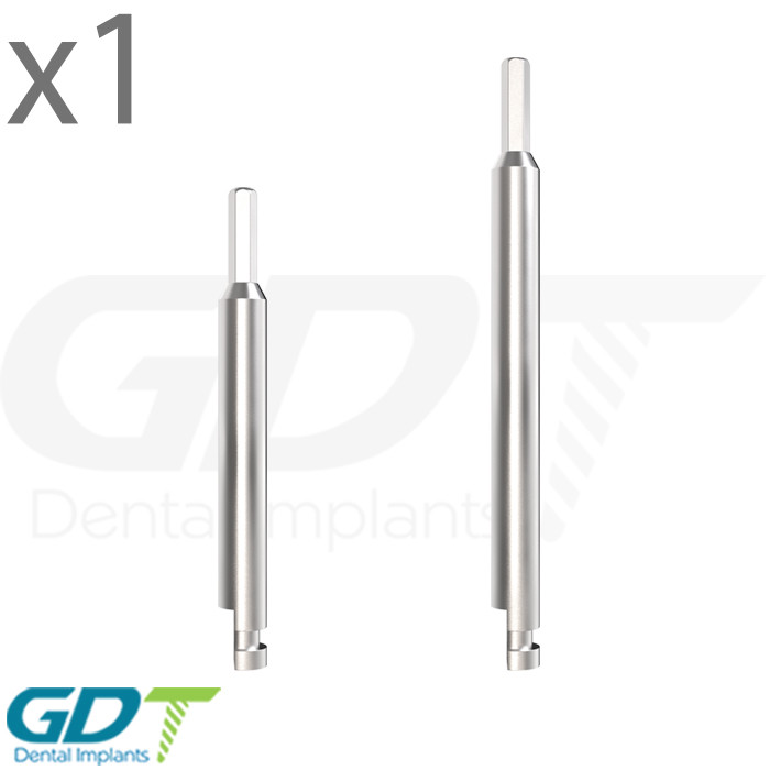 Hex Driver Motor Mount 1.25mm, Internal Hex Dental Im plant For Abut ment
