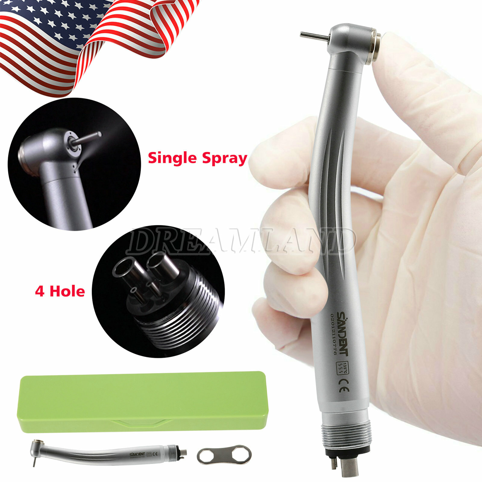 NSK Pana Style Dental High Speed Handpiece 4Hole Turbine Clean Head STNABM