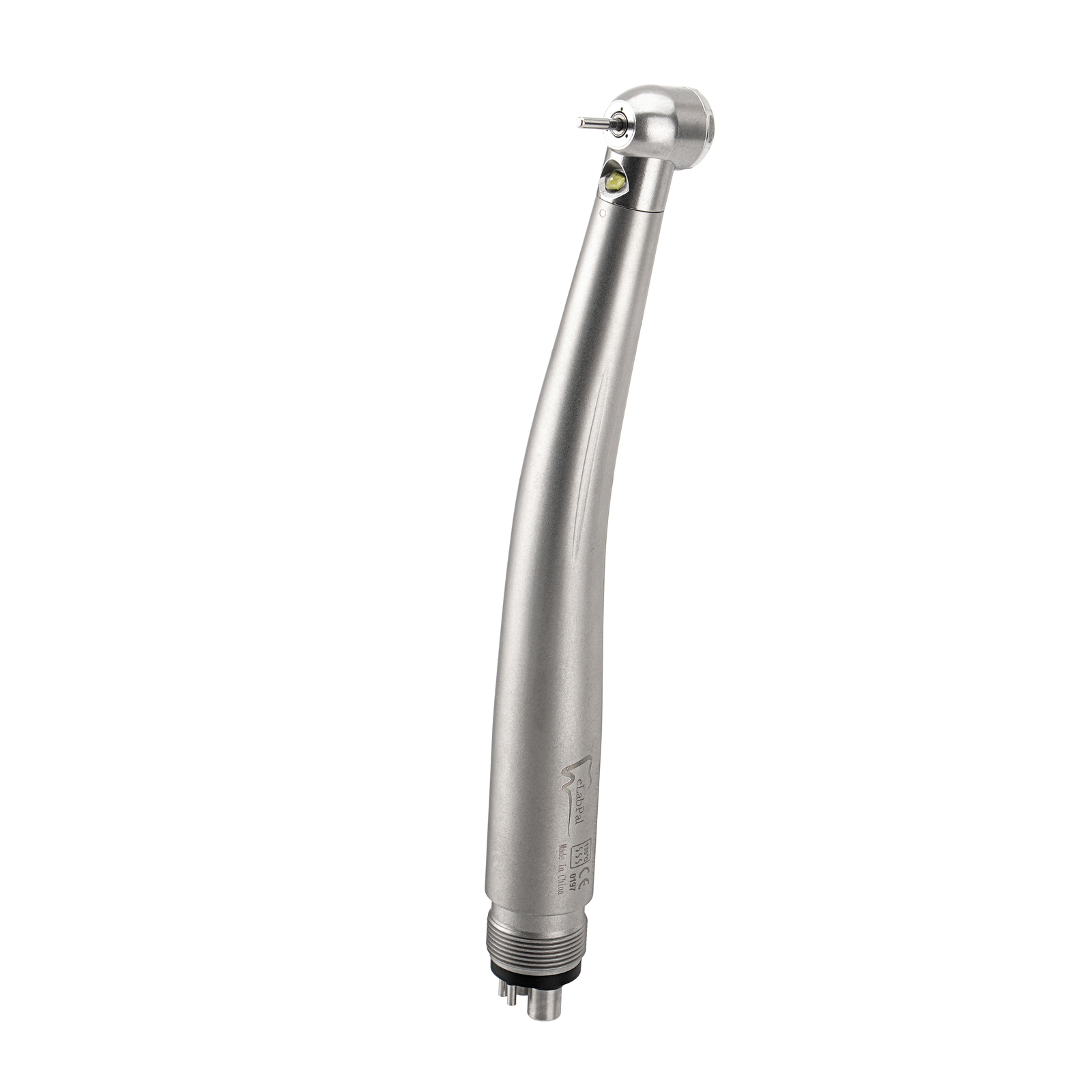 eLabPal Dental LED E-generator Fiber High Speed Handpiece Air Turbine 4Holes USA
