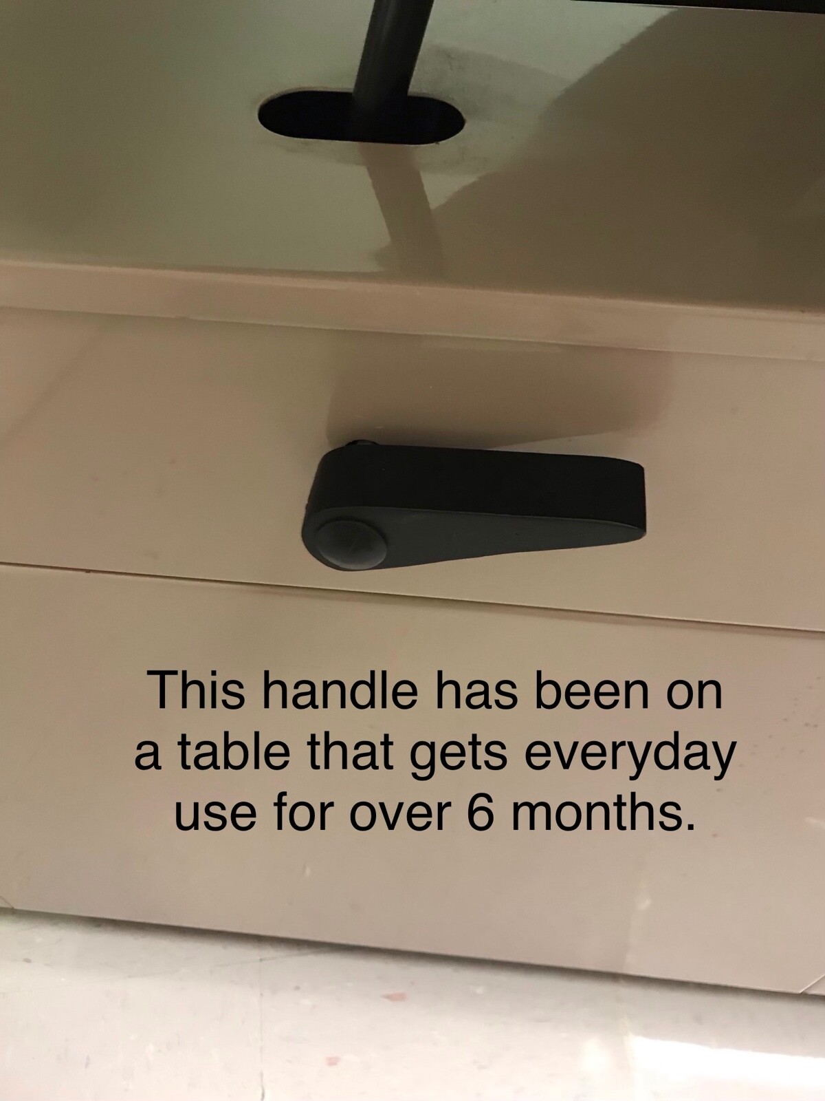 Handle fits Ritter Midmark exam table, 053-0844-00 053-0844-01