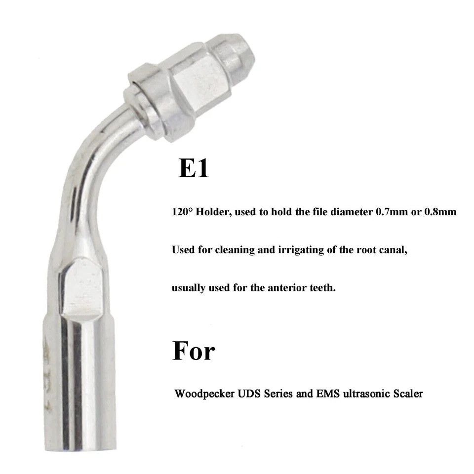 1pcs 55 Types Dental Ultrasonic Scaler Scaling Endo Perio Tip Fit E/ED