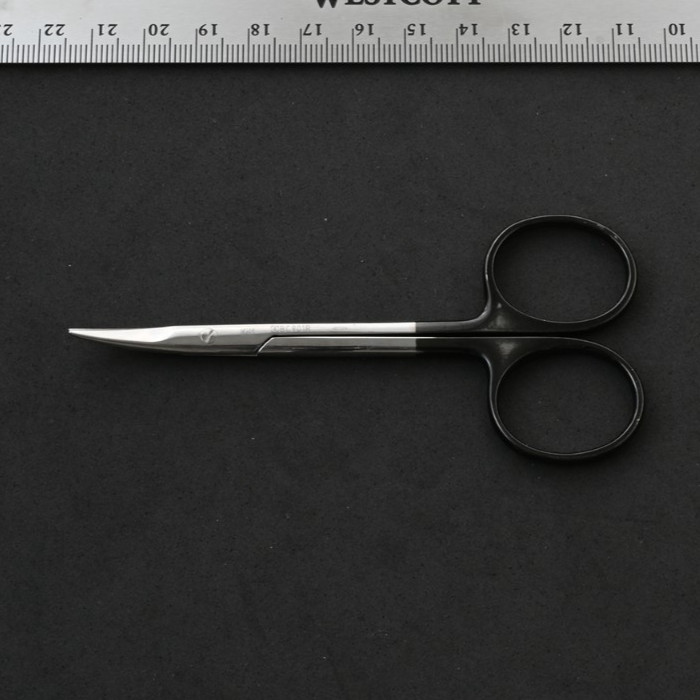Aesculap BC901R Iris SuperCut Scissors Delicate Curved Sharp/Sharp 4 1/4 in