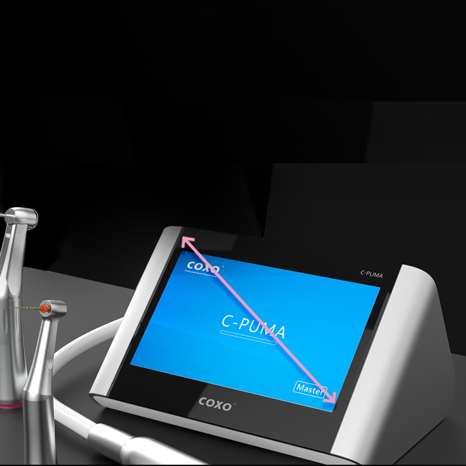 COXO Dental C PUMA Master Electric Motor 6:1 Endo Handpiece 1:5 Contra Angle