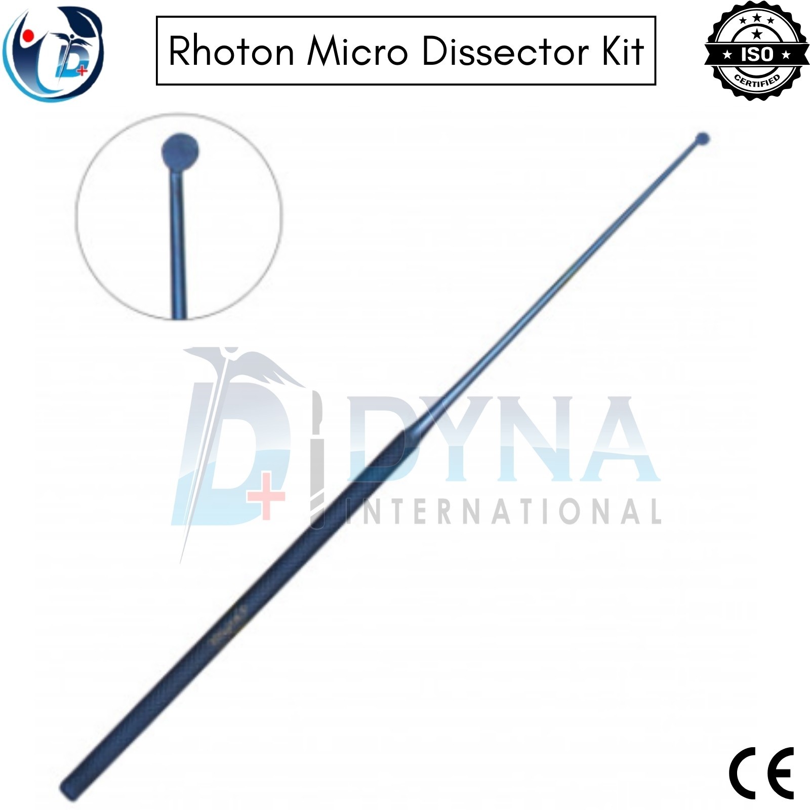 Rhoton Micro Dissector Expanded 19 Pc Set Stainless Steel With Premium Mesh Box